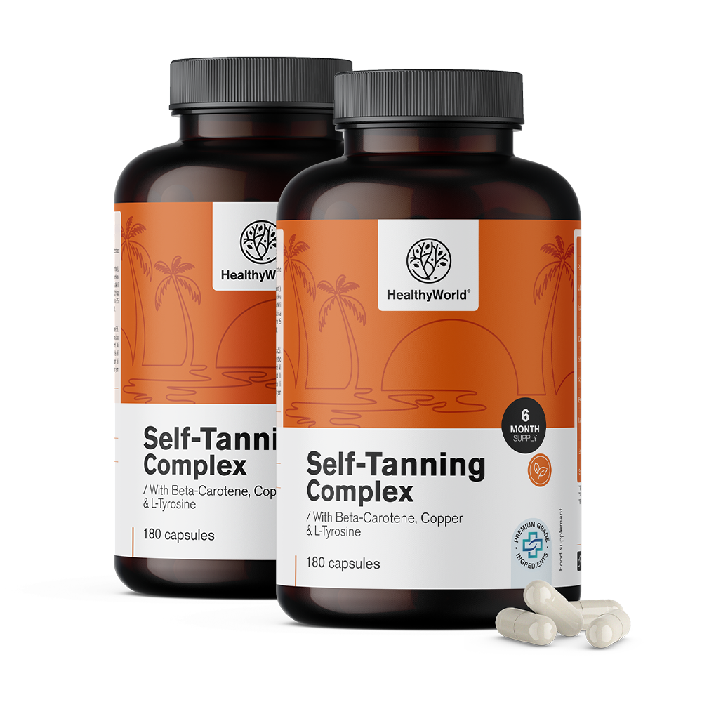 Self-Tanning Complex – natuurlijke bruining support