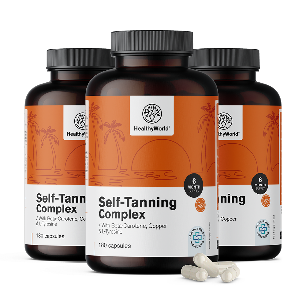 Self-Tanning Complex – natuurlijke bruining support