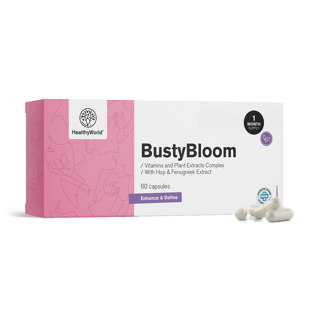 BustyBloom - complex van vitaminen en plantaardige extracten.