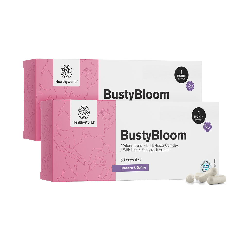 BustyBloom - complex van vitaminen en plantaardige extracten.