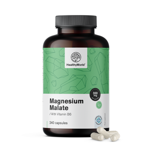 Magnesiummalaat 2000 mg, 240 capsules