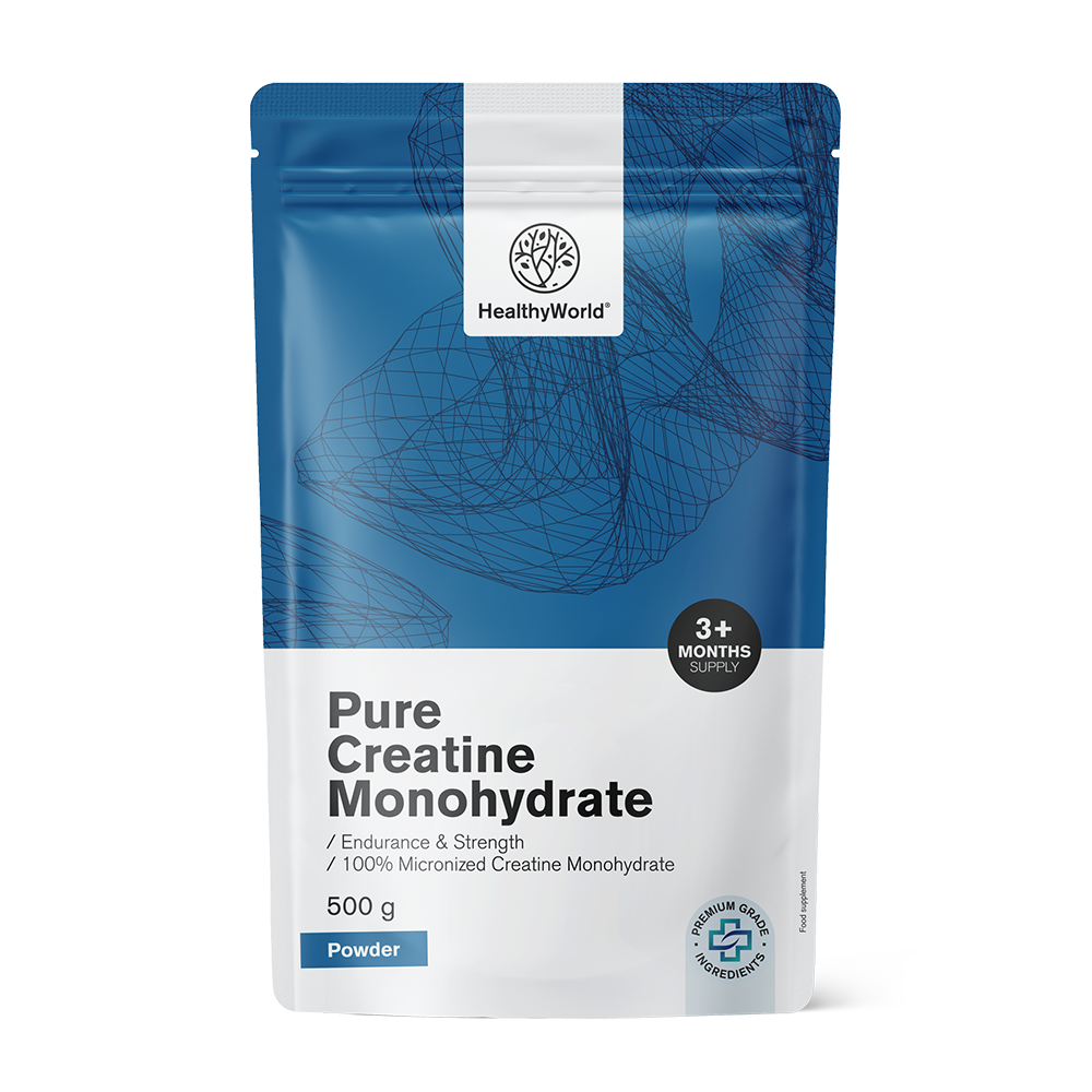 Pure creatine monohydraat in poedervorm