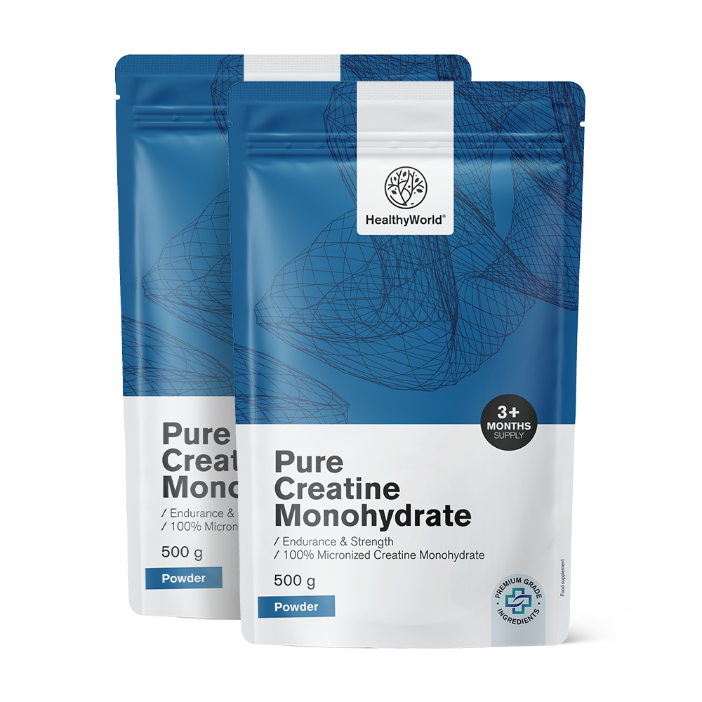 Pure creatine monohydraat in poedervorm