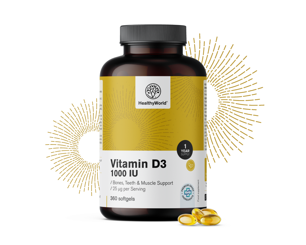 Vitamine D3 1000&nbsp;IE